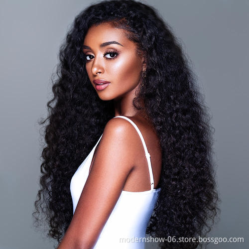 Lace Front Wigs Human Hair Water Wave Lace Closure Wigs for Black Women Brazilian Virgin Hair 13x4 Curly Lace Frontal wigs